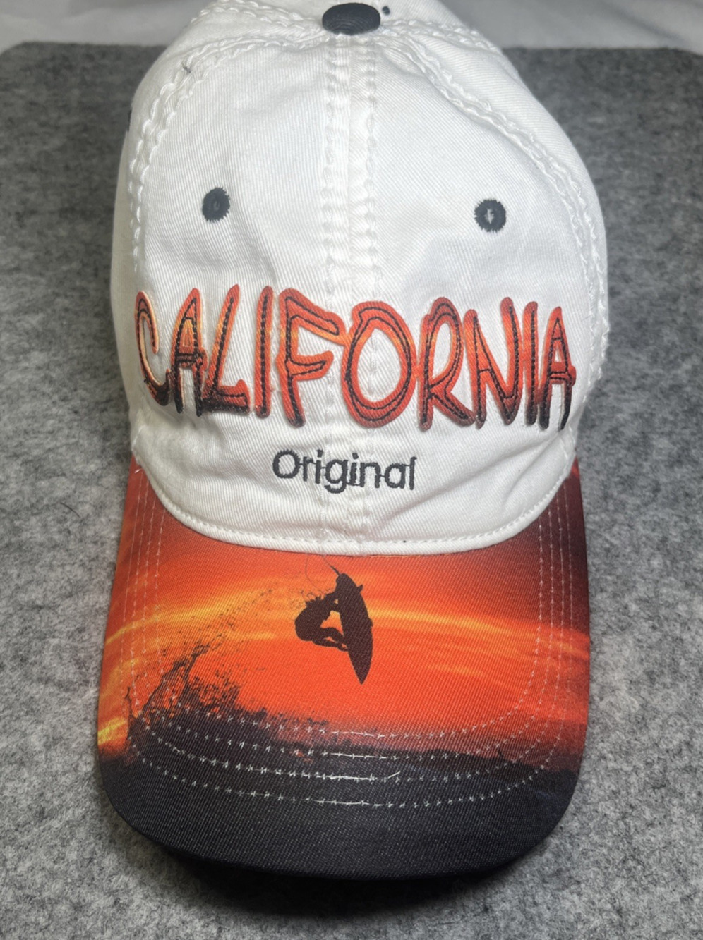 Robin Ruth California Original Strapback Hat Baseball Cap Sunset Surfer Unisex